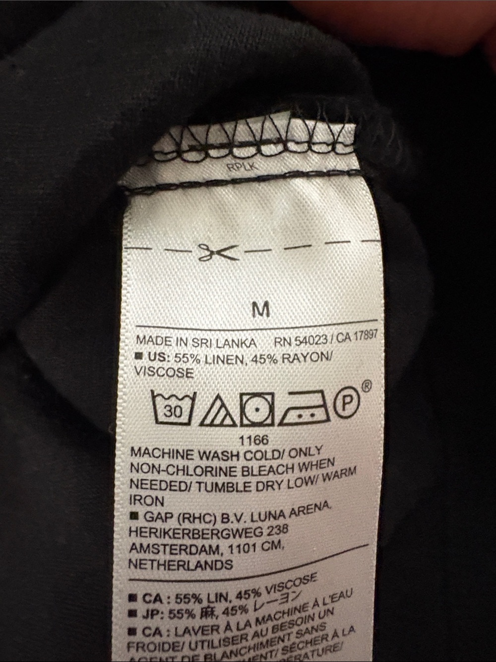 Banana Republic linen blend top - Picture 3 of 4